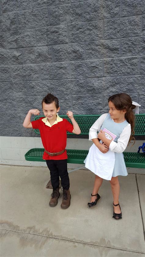 Belle and Gaston. : r/pics