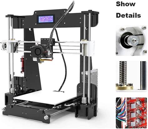 Anet A8 3d Printer Self Assembly 220220240mm Print Volume 04mm