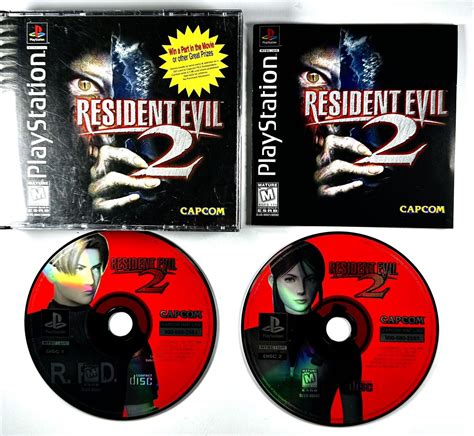 Resident Evil 2 Dual Shock Version Ps1 W Manual Iceman72185 Free