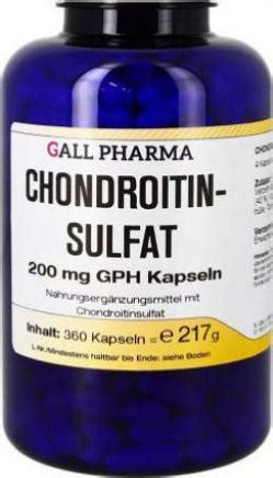 Chondroitinsulfat Mg Gph Kapseln St Ck G Nstiger Preis