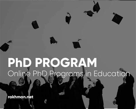 Online Phd Programs In Education