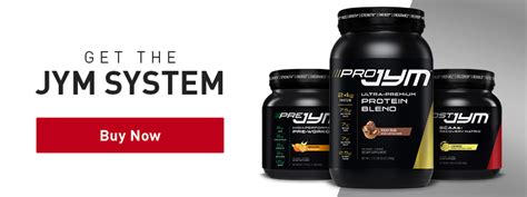 The JYM System simplifies your supplements around workouts