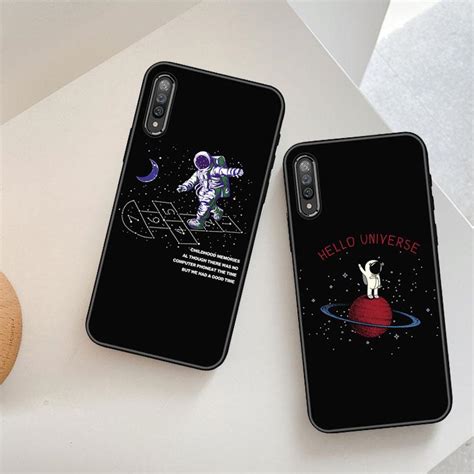 Buy Black Universe Planet Soft Silicone Phone Case For Iphone Huawei