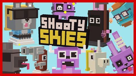 shooty skies    secret characters unlock   black