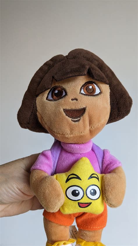 Vintage Dora the Explorer Plush Doll With Backpack and Star/collectible Dora the Explorer Plush ...