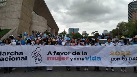 Grupos Provida Realizan Segunda Marcha Por La Mujer Y La Vida Punto Mx