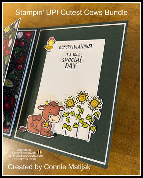 Stampin Up Cutest Cows Bundle With Day At The Farm Designer Series