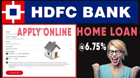 Hdfc Home Loan Apply Online Hdfc Housing Loan Online YouTube