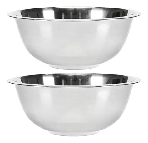 Kit Tigela De Inox Redonda Bowl Funda Ml Cm Mercadolivre