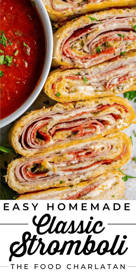 Stromboli Recipe Easy The Food Charlatan