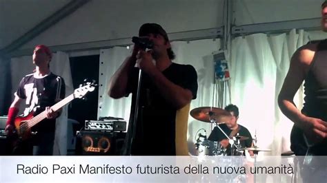 Radio Paxi Manifesto Futurista YouTube