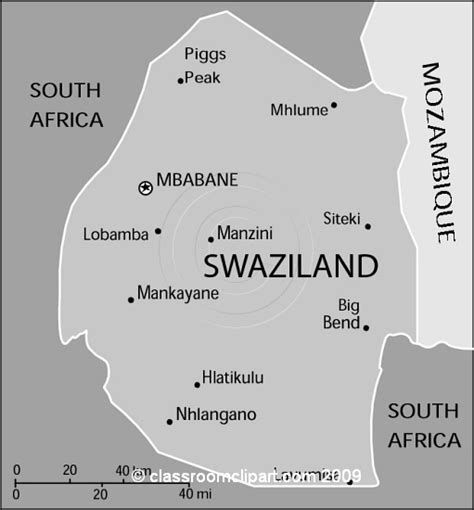 Albums Images Where Is Swaziland Located On A Map Stunning