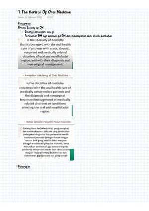 Ilmu Penyakit Mulut I 10 Pigmented Lesions Of The Oral Mucosa