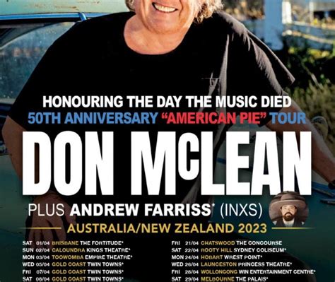 DON McLEAN ANNOUNCES THE DAY THE MUSIC DIED50TH ANNIVERSARY OF ...