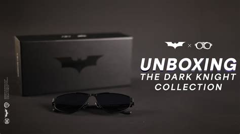 Unboxing Batman Inspired Eyewear The Dark Knight Collection