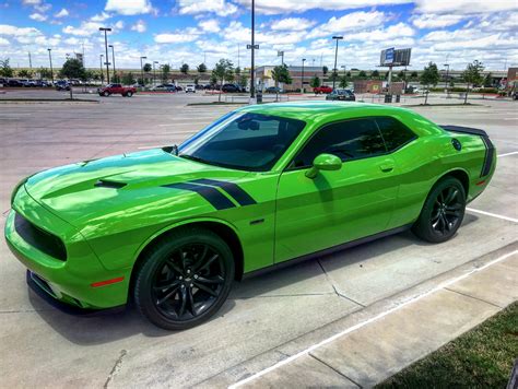 2017 Go Green Challenger Rt Blacktop First Dodge Rdodgechallenger