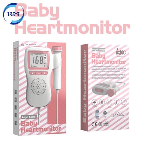 Digital Medical Fetal Monitor Doppler Lcd Prenatal Baby Heart Monitor