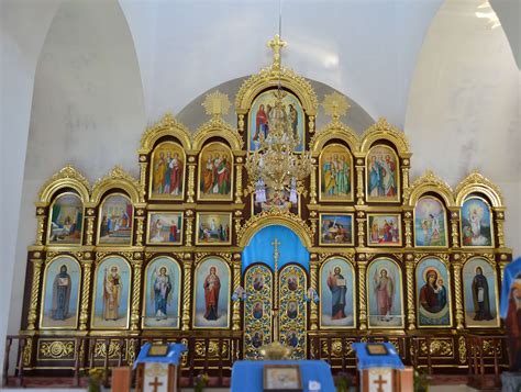 Большой церковный иконостас для храма - Православный Иконостас