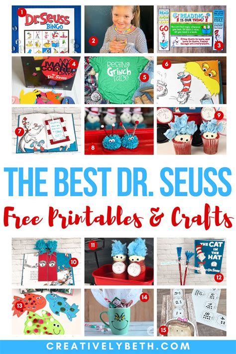 12 Of The BEST Dr Seuss Crafts And FREE Printables Creatively Beth