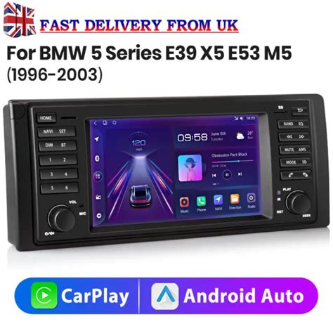 For Bmw Series E X E M Car Stereo Radio Carplay Android Auto