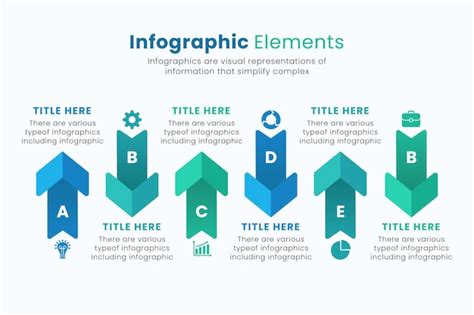 Premium Vector Set Of Vector Arrow Infographic Design Templates For