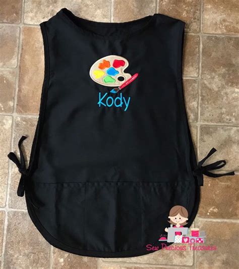 Art Smock Personalized Art Smock Art Smock For Kids Childrens Etsy