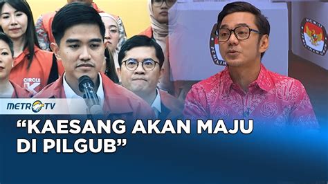 Psi Kaesang Akan Maju Di Pilgub Panggungdemokrasi Youtube