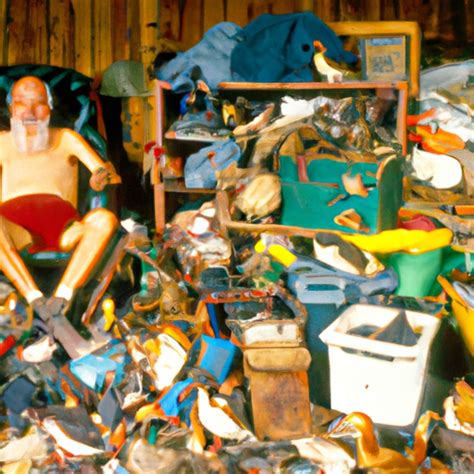 Redneck Hoarder Photograph From National Geographic Magazine Blank