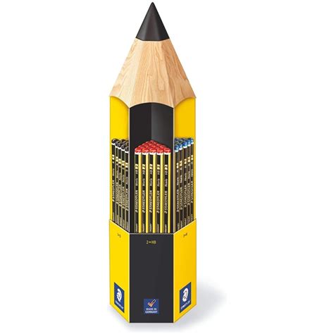 Staedtler Noris Expositor De Lapices De Grafito Hexagonal