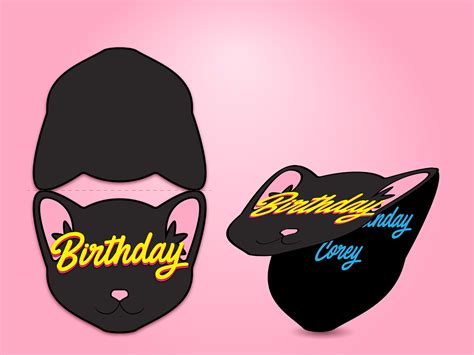 Custom Birthday Card on Behance