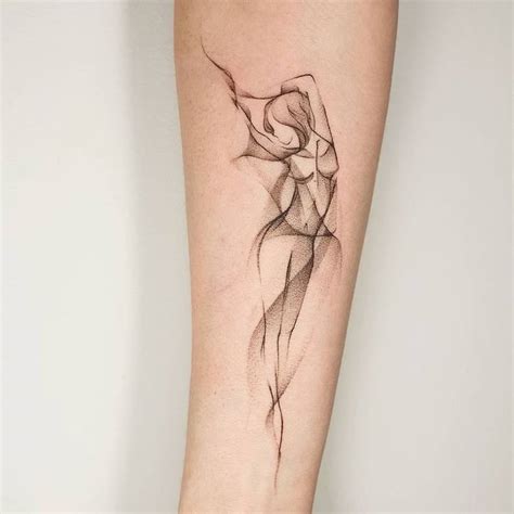 NAKED JJK Silhouette Tattoos Modern Tattoos Floral Thigh Tattoos