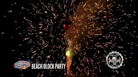 Beach Block Party Fountain Cutting Edge Fireworks YouTube