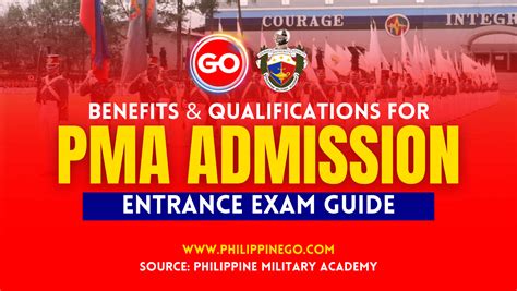 PMA Entrance Exam 2024 Qualifications Requirements Etc