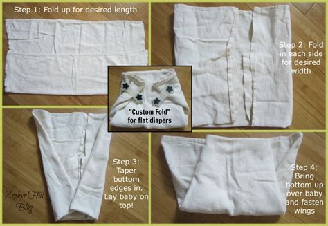 3 Easy Ways To Fold A Flat Diaper