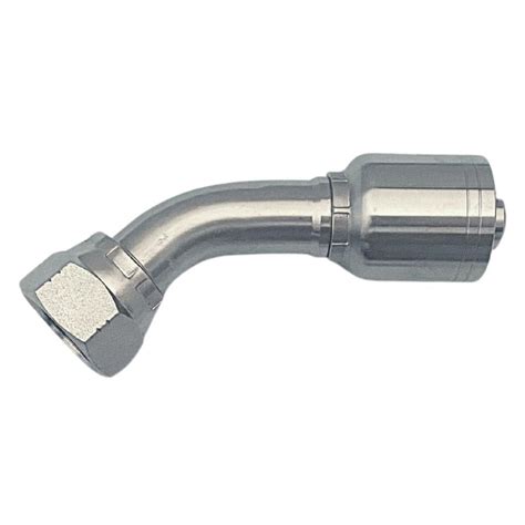 Conector Codo 45º Rosca ORFS Cara Plana Seal Lok Hembra 5 8 Manguera