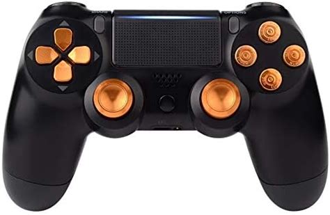 Extremerate Gold Aluminum Analog Thumbsticks Bullet Buttons D Pad