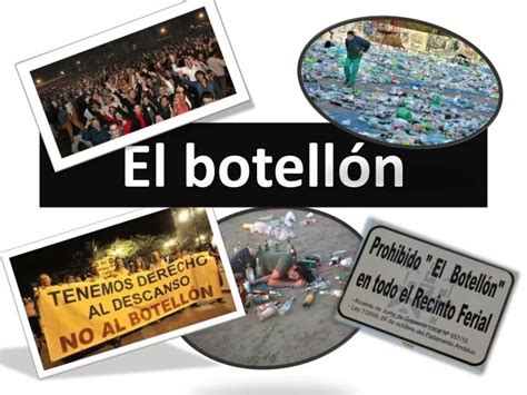 PPT El botellón PowerPoint Presentation free download ID 2824646