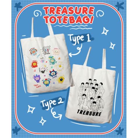 Jual TRUZ TREASURE TOTEBAG BONUS STICKER Shopee Indonesia