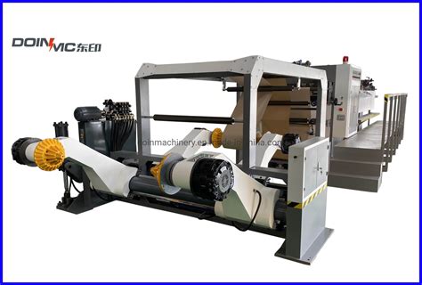 Servo Drive Rotary Blade Sheeting Machine With Slitting Unit Paper