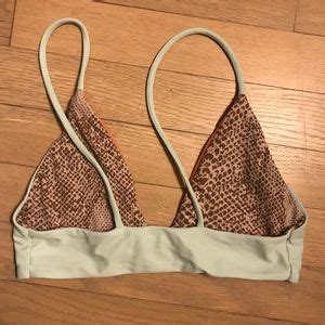 Acacia Swimwear Swim Peahi Acacia Swimwear Mint And Nude Bikini Top Poshmark