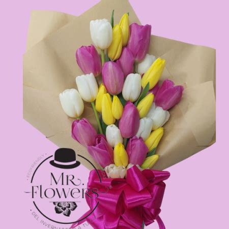 Ramo Con Tulipanes Mixtos Arreglos Florales Env A