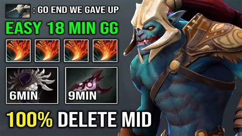 How To Delete Mid Min Blade Mail Armlet Ez Solo Roshan V