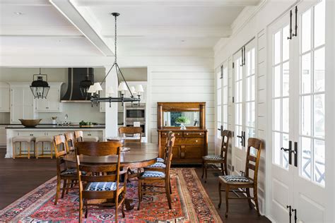 Southern Farmhouse Farmhouse Dining Room Atlanta By Curran Co