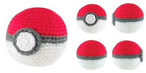 Free Pattern Friday Poké Ball Amigurumi Pokemon Crochet Pattern