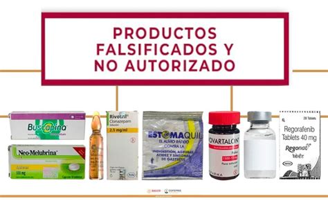 Alerta Cofepris sobre falsificación de Buscapina y otros medicamentos