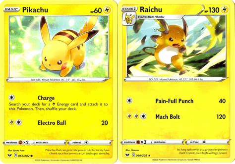 Amazon.com: Pokemon Sword & Shield Evolution Set - Raichu & Pikachu ...