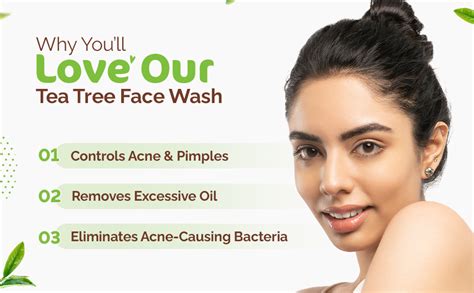 Mamaearth Tea Tree Natural Face Wash For Acne Pimples Wash Ml