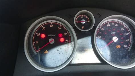 Opel Astra Warning Lights