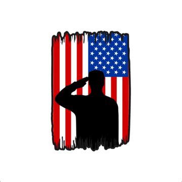 American Flag Silhouette PNG And Vector Images Free Download - Pngtree