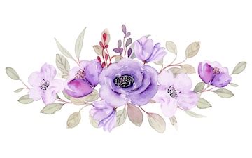 Purple Flower PNG, Vector, PSD, and Clipart With Transparent - Clip Art ...